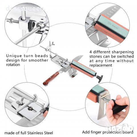 Професионално точило за ножове с фиксиран ъгъл, снимка 10 - Други стоки за дома - 28490572