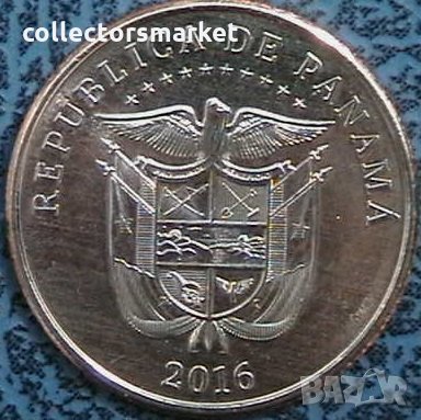 ¼ балбоа 2016(100 години), Панама, снимка 2 - Нумизматика и бонистика - 33118841