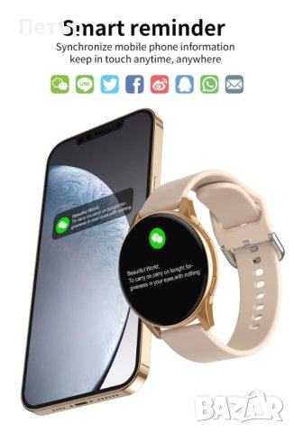 Smartwatch T2 Pro, Смарт часовник, Фитнес гривна, IOS Android, Smart Watch, НОВ, снимка 5 - Смарт гривни - 43675969