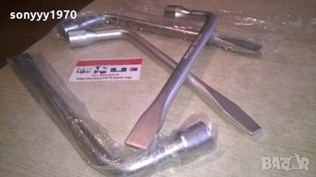 19мм//17мм ключ за гуми-як усилен, снимка 4 - Аксесоари и консумативи - 28085860