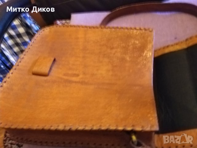 Женска чанта естествена кожа 280х250х65мм №15, снимка 12 - Чанти - 43186142