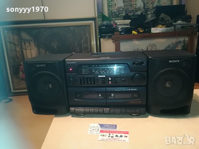 sony cfs-w445l with aux 2305211933, снимка 3 - Аудиосистеми - 32974988