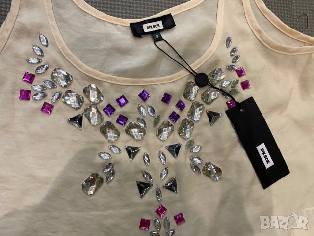 Нов потник с камъни S размер, снимка 4 - Потници - 28848054