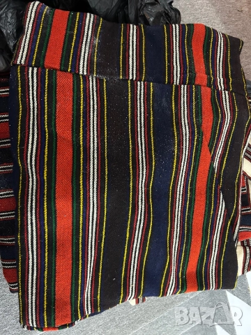 Ръчно тъкан автентичен калъф за дюшек, снимка 5 - Антикварни и старинни предмети - 51896395