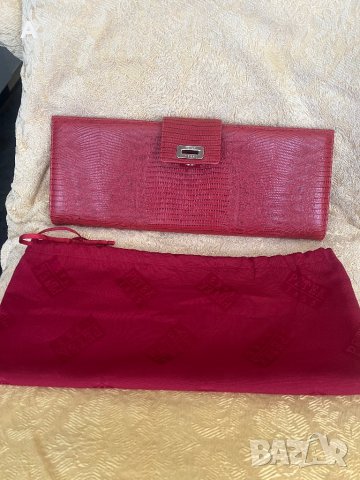 Дамски клъч Petek естествена кожа, снимка 2 - Чанти - 43592894