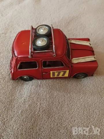 Тенекиена ретро количка. , снимка 2 - Колекции - 48518714