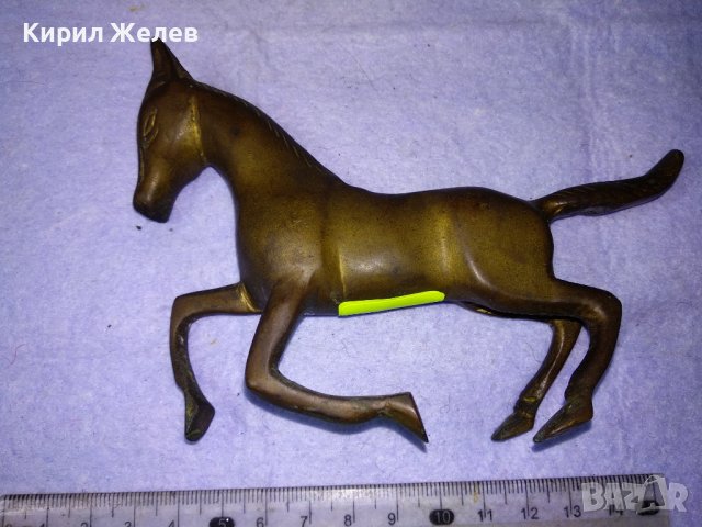 Старинна БРОНЗОВА СТАТУЕТКА КОНЧЕ ДЕКОРАТИВНА МЕТАЛНА ФИГУРКА МАЙСТОРСКА За КОЛЕКЦИЯ / ДОМА 42686, снимка 6 - Колекции - 43891634