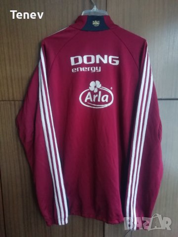 Denmark Adidas Дания оригинално горнище блуза Национален отбор , снимка 2 - Спортни дрехи, екипи - 40230222