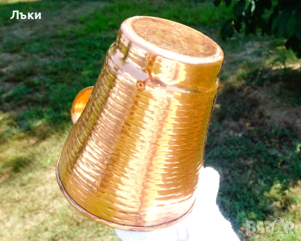 Медна чаша,халба 250 мл. , снимка 6 - Антикварни и старинни предмети - 51302734