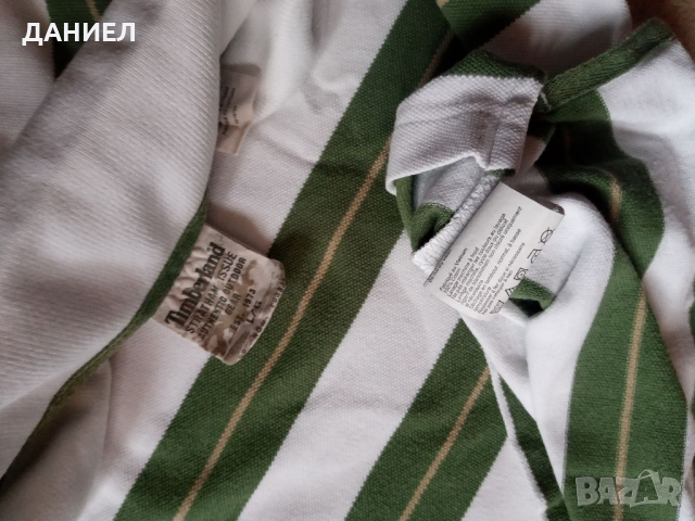 Оригинлна мъжка поло тениска TIMBERLAN раэмер L, снимка 2 - Тениски - 36486358