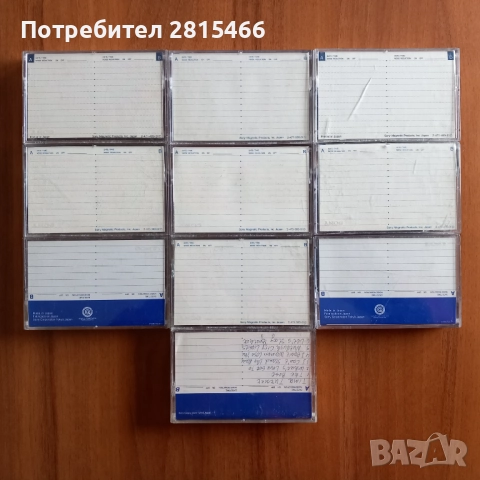 Лот 10бр. SONY EF60 аудио касети, снимка 14 - Аудио касети - 52086502