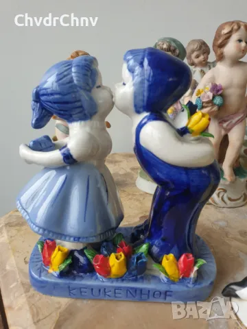 8бр малки порцеланови фигури/деца-влюбени-дядо/Каподимонте статуетки 11-18см, снимка 9 - Статуетки - 50289489