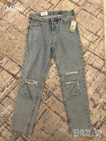 Нови!!! H&M Дънки Boyfriend , снимка 3 - Дънки - 50449217