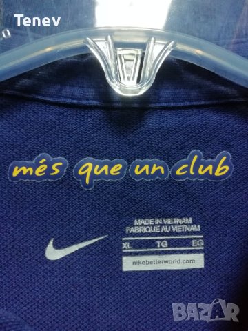 Barcelona Nike Polo оригинална мъжка тениска XL Барселона , снимка 5 - Тениски - 43296485