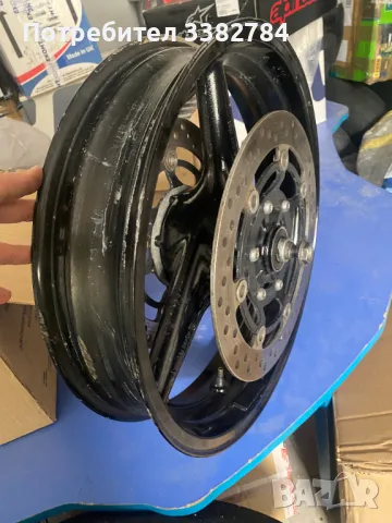 Предна джанта,дискове,ос и калник за HONDA CBRF4, снимка 3 - Части - 48791636