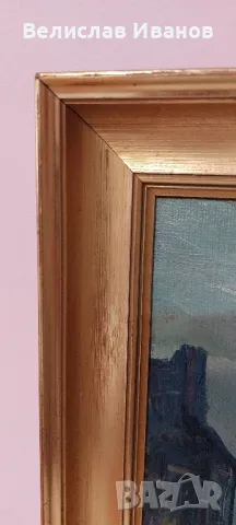 Картина с маслени бои върху платно в отлично състояние. , снимка 3 - Картини - 50413652