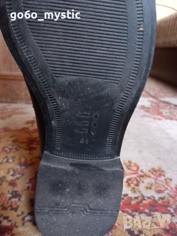 Зимни официални обувки ( официални боти ) на пловдивски производител . Номер 41, снимка 4 - Официални обувки - 43879167