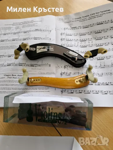 Цигулка 1/2 ,калъф +лъка. Скъсана струна, снимка 5 - Струнни инструменти - 49783145