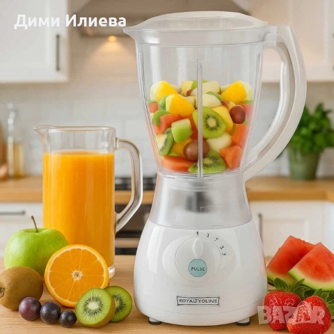 Блендер с приставка за мелница Royalty Line SM-400P.2