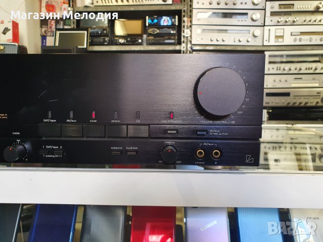 Усилвател Luxman LV-122 Две по 105 вата на 4 ома. В отлично техническо и визуално състояние. , снимка 5 - Ресийвъри, усилватели, смесителни пултове - 43502294
