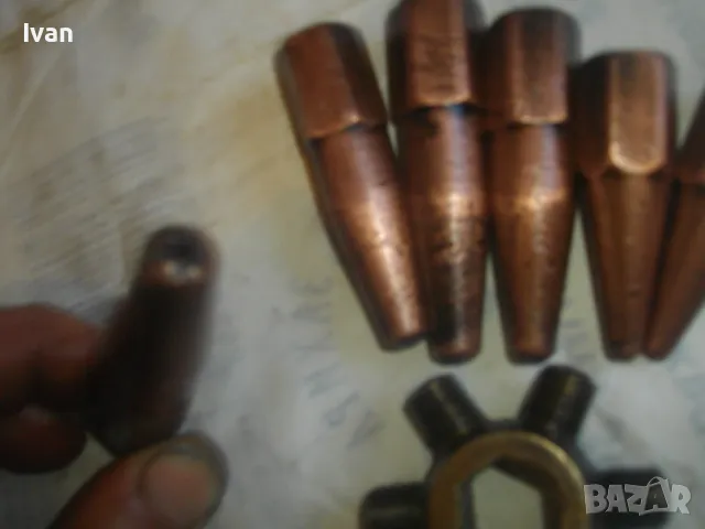 6 броя Оригинални немски контактни дюзи за оксиженна горелка газо-кислородно-ацетиленово заваряване, снимка 11 - Други инструменти - 47374913