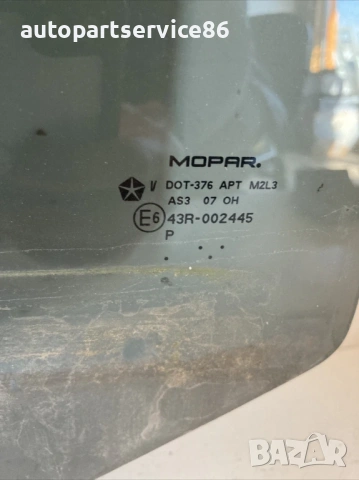 Задно дясно стъкло прозорец за врата за Jeep Patriot 2.0 Crd (2008) , снимка 2 - Части - 53590335