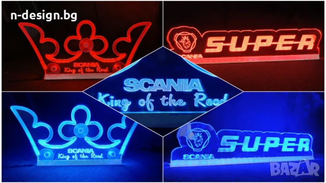 Светеща LED табела за камион, снимка 1