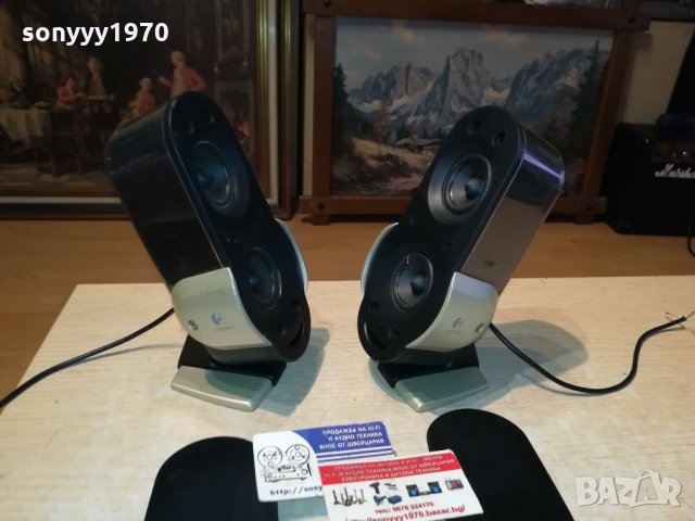 LOGITECH-2БР КОЛОНИ СЪС СТОИКИ 1312212035, снимка 12 - Тонколони - 35129953