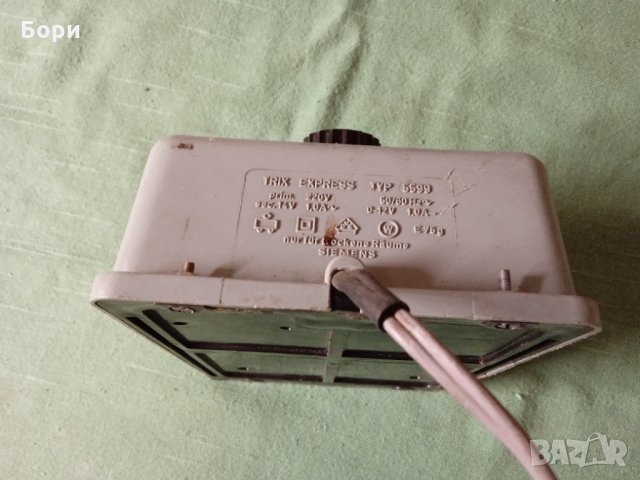 TRIX EXPRESS  Typ 5599 трансформатор за влакчета, снимка 9 - Други ценни предмети - 35214713