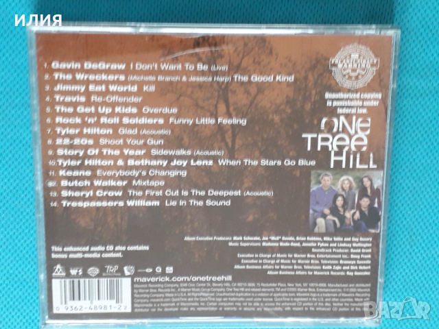 Various – 2005 - One Tree Hill - Music From The WB Television Series(Rock,Pop), снимка 8 - CD дискове - 44863810