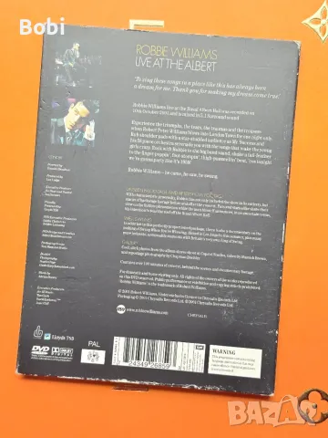 Robbie Williams - Live at The Albert , снимка 2 - DVD дискове - 48994193