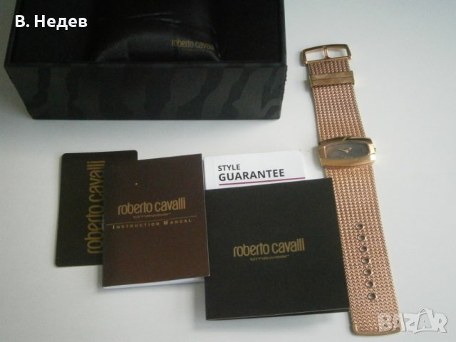 ROBERTO CAVALLI - атрактивен дамски часовник браслет!, снимка 9 - Дамски - 39390203