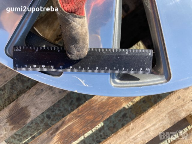 19 джанта 5х112 Audi A8 S8 4E 8,5J et45 4E0601025N Оригинал Единичка, снимка 4 - Гуми и джанти - 43856774