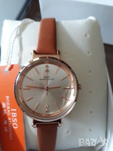 Нови, елегантни дамски часовници с висококачествена кожена каишка, снимка 7 - Дамски - 26556739