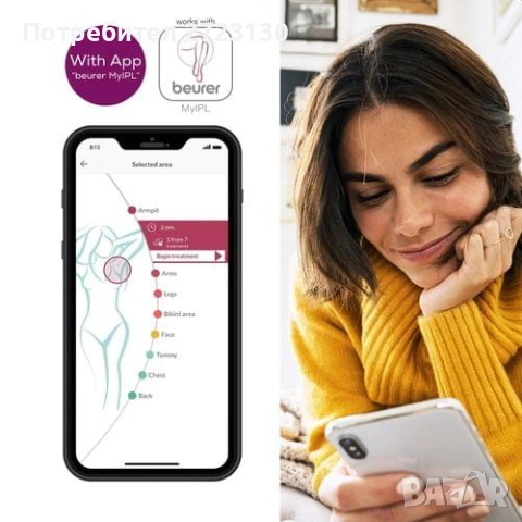 Фото епилатор Beurer IPL 5800 Pure Skin Pro, снимка 2 - Друга електроника - 53192150