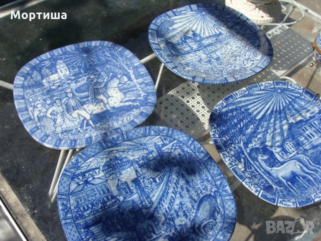  Колекционерски порцеланови чинии за стена , снимка 1 - Декорация за дома - 26343392