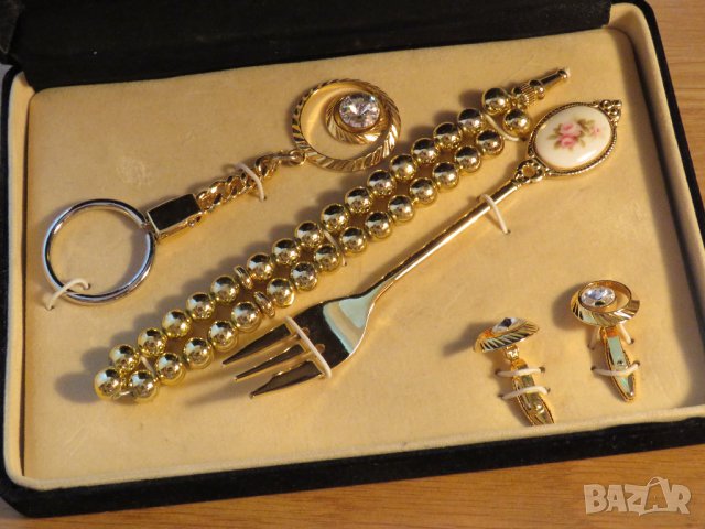 Старинен луксозен подаръчен комплект с позлата - зарадвай твоя любим човек ., снимка 2 - Други - 33578118