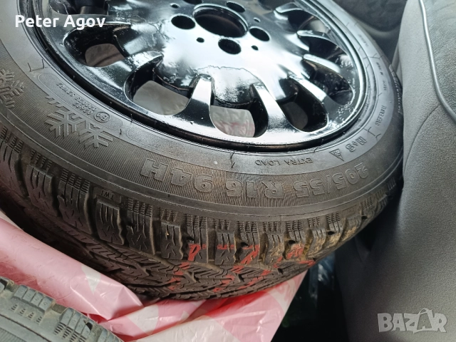 4 гуми / дганти  5х112, зимни, снимка 2 - Гуми и джанти - 52679860