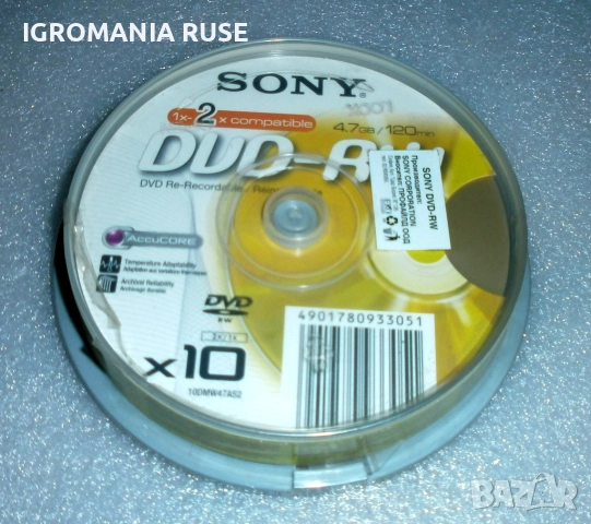 CD-R DVD-R CD-RW DVD-RW DL Compact disc Компактдиск , снимка 5 - Други - 52633483