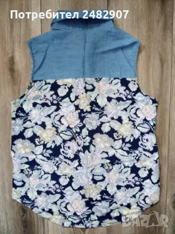 Дамска риза - 100 % памук , снимка 4 - Ризи - 49795646