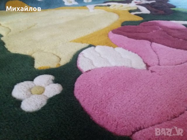 Голям вълнен детски килим Disney, снимка 5 - Килими - 38969793