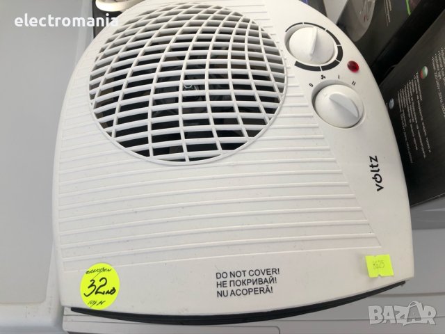 вентилаторна печка,Voltz’ V51970Е 2000W, снимка 4 - Отоплителни печки - 43115915