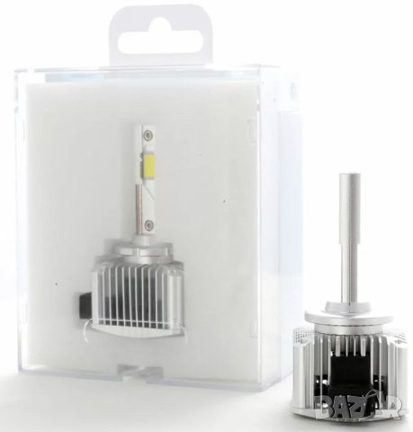 Лед крушки - Led система D1S за фабричен ксенон - 50W - Canbus 6000K, снимка 4 - Аксесоари и консумативи - 43306938