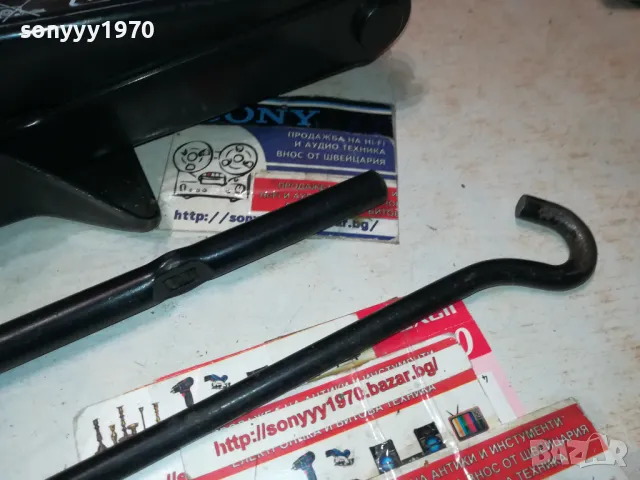 NISSAN-ОРИГИНАЛЕН КРИК С ВЪРТОК И КЛЮЧ 21ММ-ВНОС SWISS 1101251946, снимка 14 - Аксесоари и консумативи - 48644632