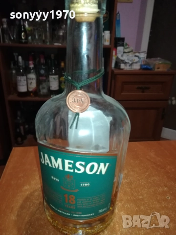jameson 18-празно шише за колекция 2310251243, снимка 7 - Колекции - 52153628