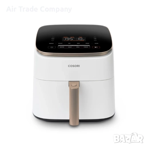 Фритюрник с горещ въздух Cosori TurboBlaze Еър фрайър CAF-DC602, XXL 6L, Бял