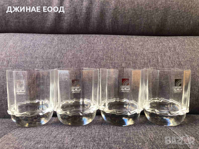  Комплект Кристални  чаши за  алкохол  - 4 броя  , снимка 3 - Чаши - 44876649