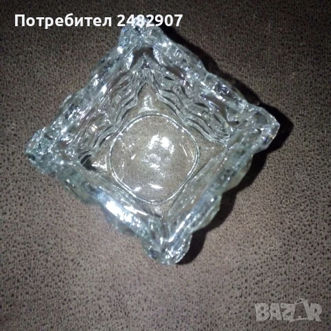 Стара стъклена ваза , снимка 7 - Антикварни и старинни предмети - 51303721