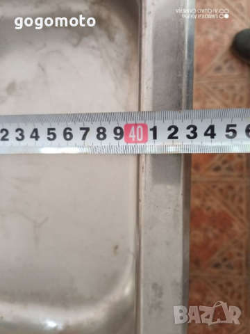 Мивка от неръждаема стомана алпака хром никел инокс единична без перила, снимка 12 - Други стоки за дома - 36931480