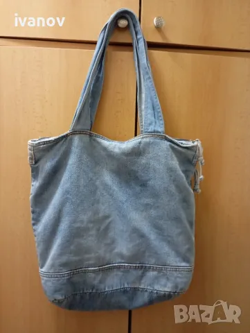 Дънкова дамска чанта , снимка 2 - Чанти - 50303595